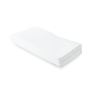 Quilted Dinner Napkin GT Fold White Pkt 100