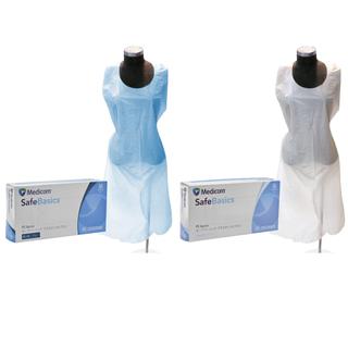 Safebasics PE Apron White Box 50