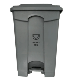 Nappy Bin PEDAL 45 Litre Grey