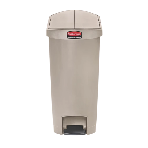 Rubbermaid Streamline 50L Resin Step On Beige
