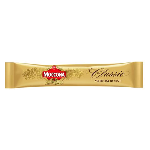 JDE Coffee Moccona Freeze Dried Classic Medium Roast Single Serve Sticks Ctn1000
