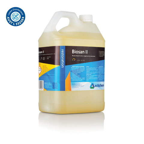 Actichem Biosan II Hospital Grade Disinfectant Concentrate 5Lt