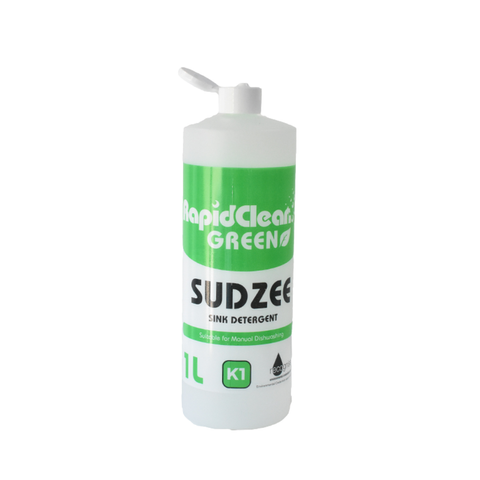 Bottle 1Lt Sudzee Printed Empty  Cap Not Included