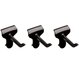 Toolflex Hooks Black Pkt 3