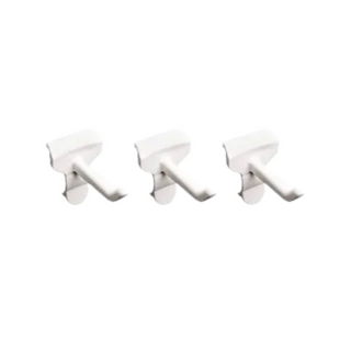 Toolflex Hooks White Pkt 3