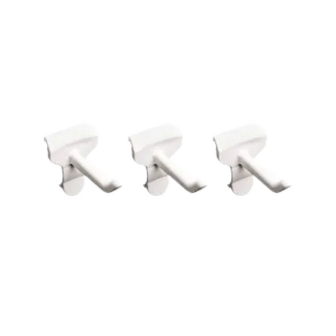 Toolflex Hooks White Pkt 3