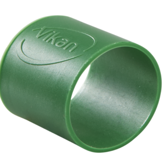 Vikan Colour Coding Silicone Band 26mm Green Pkt 5