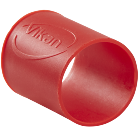 Vikan Colour Coding Silicone Band 26mm Red Pkt 5