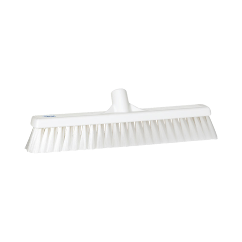 Vikan Floor Broom Medium Bristle 435mm White
