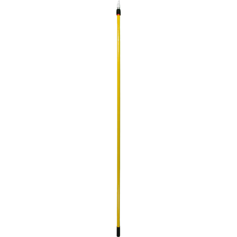 Vikan Fibreglass Telescopic  Handle Yellow 2.5M - 4.8M