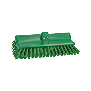 Vikan High-Lo Brush Stiff Bristle 265mm Green