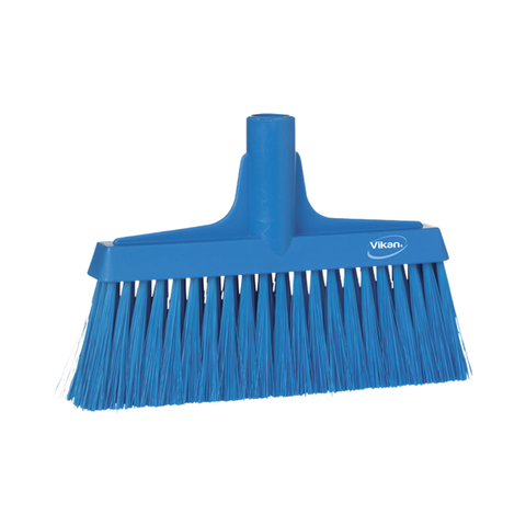 Vikan Lobby Broom Straight Neck Soft Bristle 260mm Blue