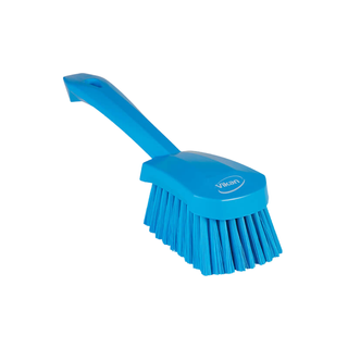 Vikan Washing Brush with Short Handle 270 mm Soft Bristle Blue