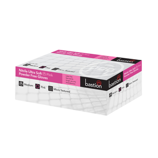 Glove Nitrile Ultra Soft Pink Large PF Ctn2000