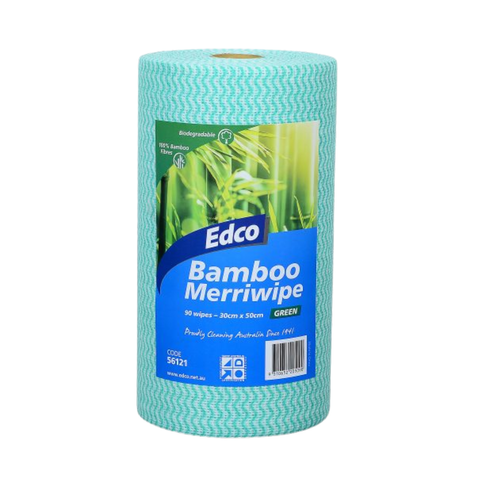 Edco Bamboo Merriwipe Rolls Green