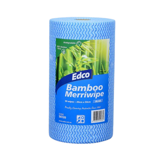 Edco Bamboo Merriwipe Rolls Blue
