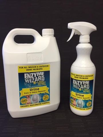 Enzyme Wizard Urine Stain & Odour Remover 1L RTU