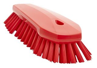 Vikan Scrub Brush Hard Red 250mm