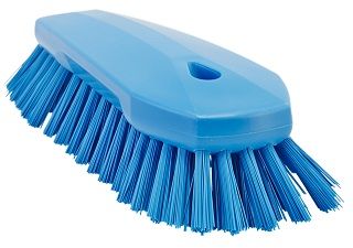 Vikan Scrub Brush Hard Blue 250mm