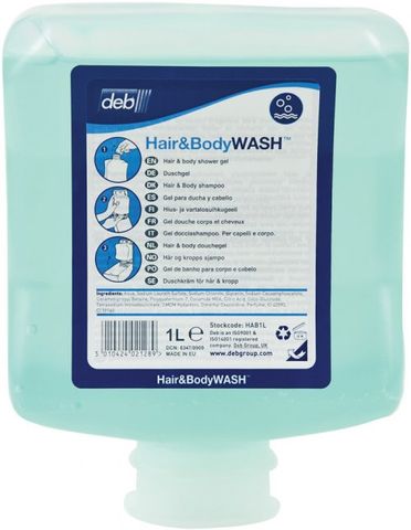 Deb Hair & Body Wash 1L