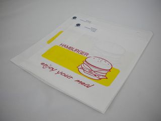 Bag 2 Square Burger Pkt 500