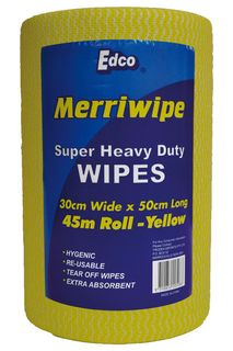 Merriwipe Wipe Super Heavy Duty Yellow