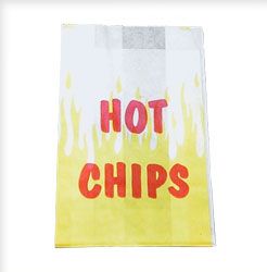 Bag Hot Chip GR 8oz Pkt 1000