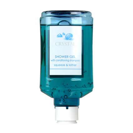 Crystal Refreshing Shower Gel 350ml (Hair & Body)