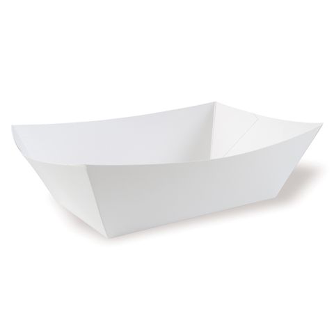 Tray No 2 Small White D2929PLN Ctn 1000 110x76x40