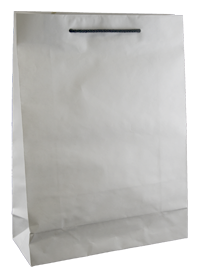 BD Deluxe White Small Kraft Bag