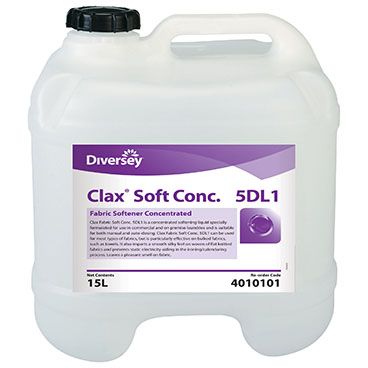 Clax Soft Conc 5DL1 Fabric Softener 15Lt