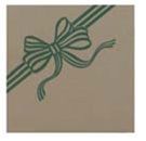 Cake Box No 8 Green Bow Pkt 25