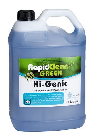 Hi Genic Rapid H4 Toilet & Washroom Cleaner 5L
