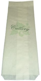 Cutlery Bag Pkt 1000  Shamrock 104004
