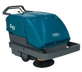 Tennant Sweeper Model S10 Heavy-Duty Walk-Behind