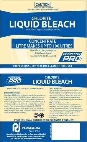 Chlorite Liquid Bleach 15Lt