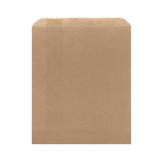 Bag 4 Long Brown Pkt 500