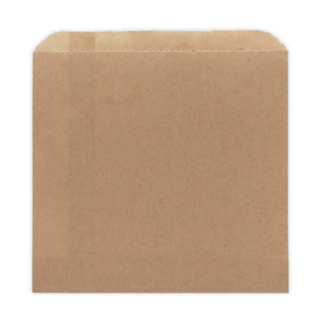 Bag 2 Square Brown Pkt 500