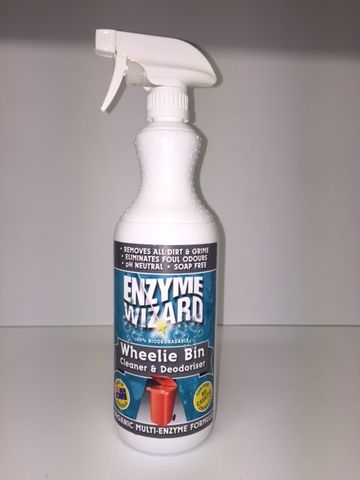 Enzyme Wizard Wheelie Bin Cleaner 1L RTU