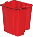 Rubbermaid Wave Break Mopping Trolley Dirty Water Bucket