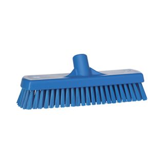 Vikan Floor Scrub Broom Medium 305mm Blue (Head Only)