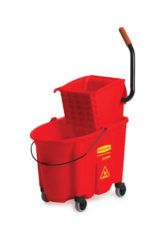 Rubbermaid WaveBrake Side Press Combo (Red)