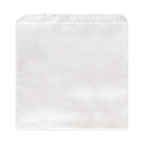 Bag 2 Square GPL White Pkt 500