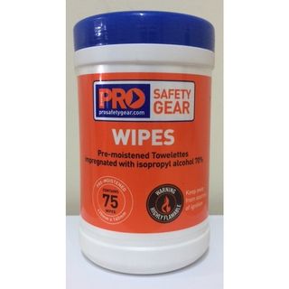 Pro Wipe Isopropyl Cleaning Wipes 75 Wipes