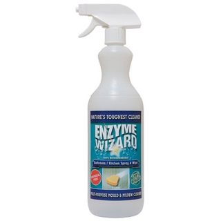 Enzyme Wizard Multi-Purpose Bathroom/Kitchen Spray & Wipe 1L EMPTY