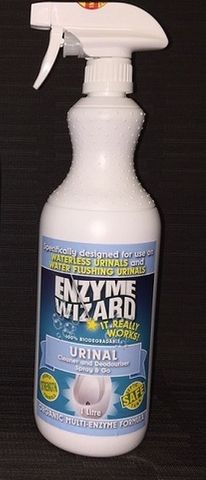 Enzyme Wizard Urinal Cleaner 1Lt EMPTY BOTTLE With Trigger