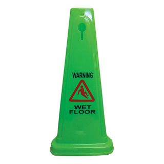 Gala Wet Floor Cone Lime Green