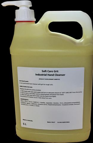 Soft Care Grit Industrial Hand Wash 5L