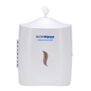 Wow Wipes Wall Mounted Dispenser  White