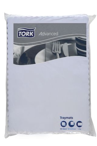 Tork Traymat White 355 x 550 Ctn 1000